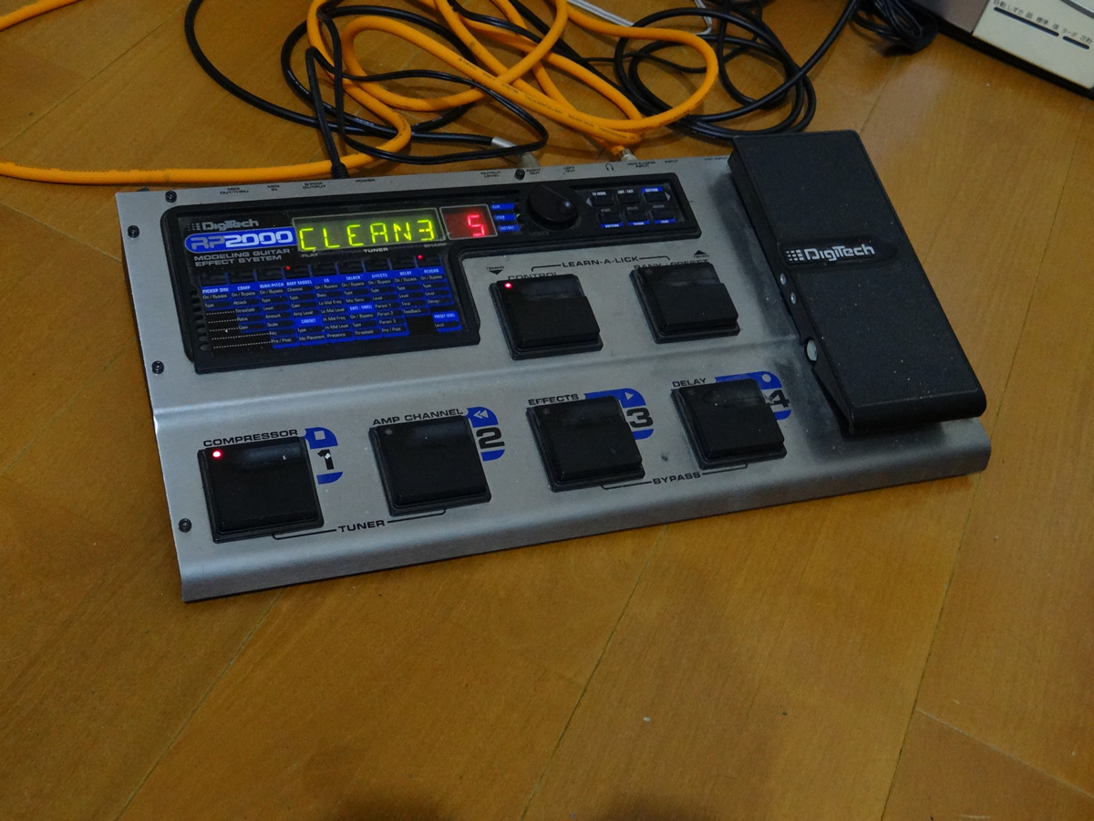 Digitech RP2000: ギターとバンドで苦労するブログ